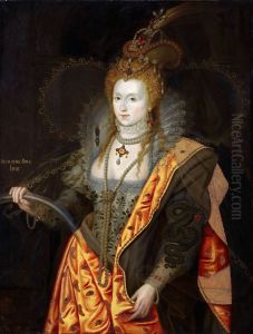 Elizabeth I, Queen of England (1533-1603) by George Peter Alexander Healy