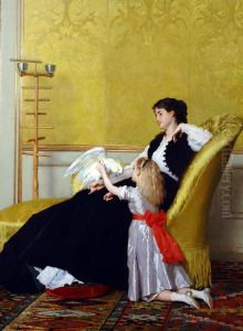 The Cockatoo by Gustave Leonard de Jonghe