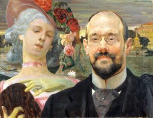 Portret Jerzego Mycielskiego z Muza