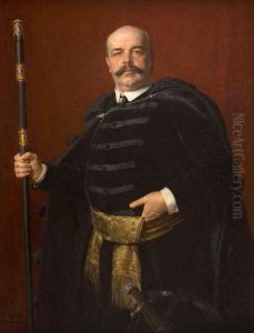 Portret Stanislawa Badeniego by Kazimierz Pochwalski