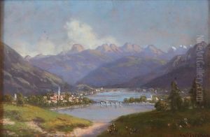 Blick auf Bad Tolz