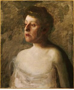 Portrait of Mrs. W.H. Bowden by Thomas Cowperthwait Eakins