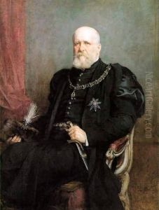 Portret Karola Lanckoronskiego w stroju polskim