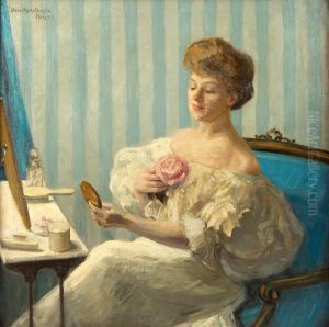 Portrait of Mrs N.N by Teodora Mukulowska