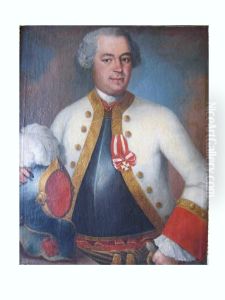 Comte Jean Antoine Joseph de Saintignon, General Feld Marechal Lieutenant, proprietaire du regiment Saintignon dragons by Unidentified painter