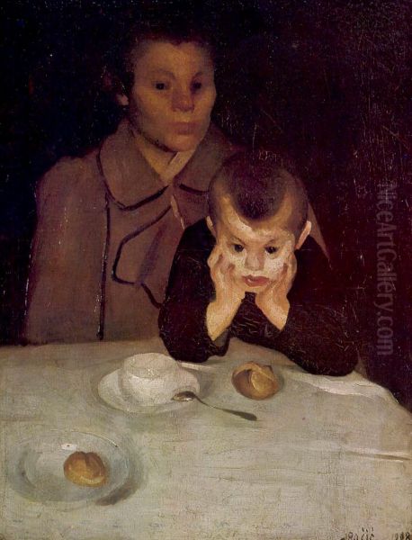 Mother and a child - view 1