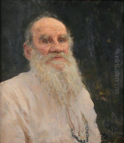<<Portret L.N. Tolstogo>> - view 1