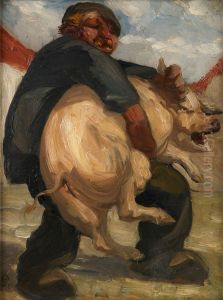 The pig seller The pig seller
