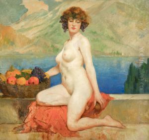 Maenad at the lake