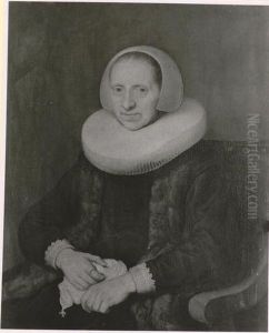 Portrait of an elderly woman