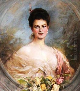 Portrait ofSophie Chotek(1868-1914) by Jozsef Arpad Koppay