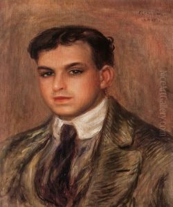 Portrait of Pierre Renoir, artist's son. by Pierre Auguste Renoir