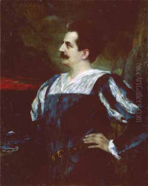 Rollenportrait des Tenors Eugen Guszalewicz als "Tristan" in "Tristan und Isolde" - view 1
