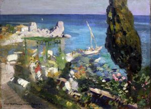 Gurzuf by Konstantin Alexeyevich Korovin