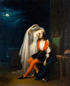 Ondine donne a son epoux le baiser qui doit le faire mourir by Irma Martin