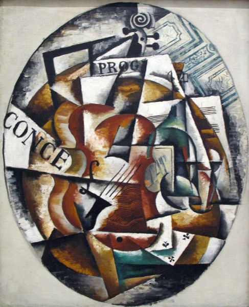 The violin - view 1