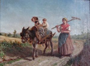 Le retour au travail by Jules Jacques Veyrassat