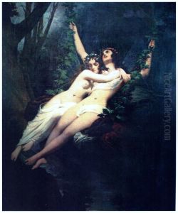 L'escarpolette by Raymond Monvoisin