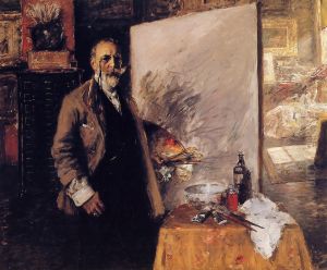 Self-portrait by William Merritt Chase