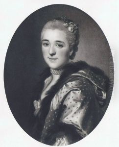 Portrait of Anna Feodorovna Beloselsky (1740-1796) by Alexander Roslin