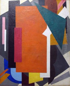 Painterly construction by Lyubov' Popova
