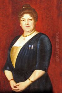 Portrait of Marthe North-Siegfried (1866-1939) Portrait of Marthe North-Siegfried (1866-1939)