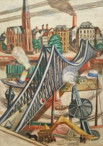 The Iron Bridge (View of Frankfurt)
