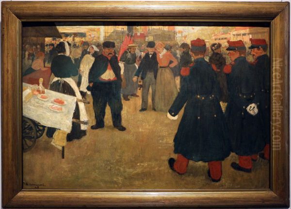 Festivities at Les Invalides - view 1
