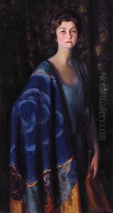 Portrait of Evangeline Brewster Johnson by Pierre Troubetskoy