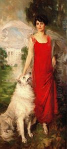 Official portrait of First Lady Grace Coolidge (1879-1957) Official portrait of First Lady Grace Coolidge (1879-1957)
