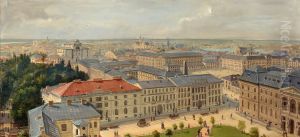 View of Warsaw from the Holy Trinity Church.