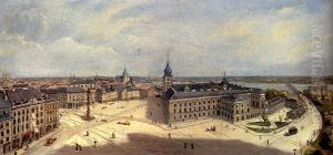 View of the Castle Square in Warsaw.