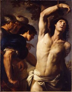 Martyrdom of St Sebastian by Andrea Vaccaro