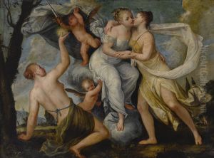 Allegory of truth, justice, and innocence by Marco Liberi