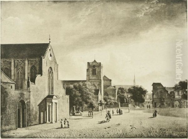 View of St. Georg Church in Cologne - view 1