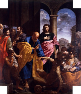 San Pietro risana lo storpio San Pietro risana lo storpio