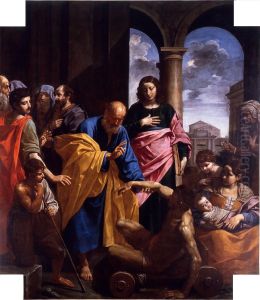 Saint Peter healing the cripple