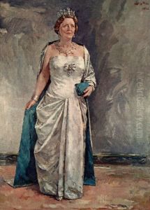Staatsieportret van H.M. Koningin Juliana voor de gemeente Best