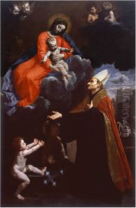 La Vergine col Bambino appare a San Tommaso da Villanova