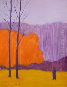 Leaf Fall by unknown