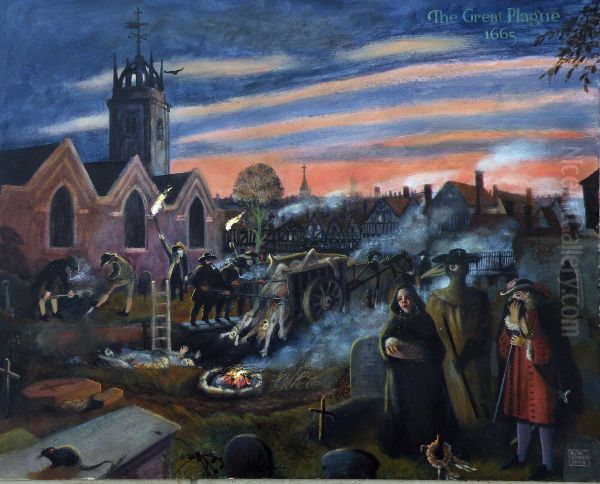 The Great Plague 1665 - view 1