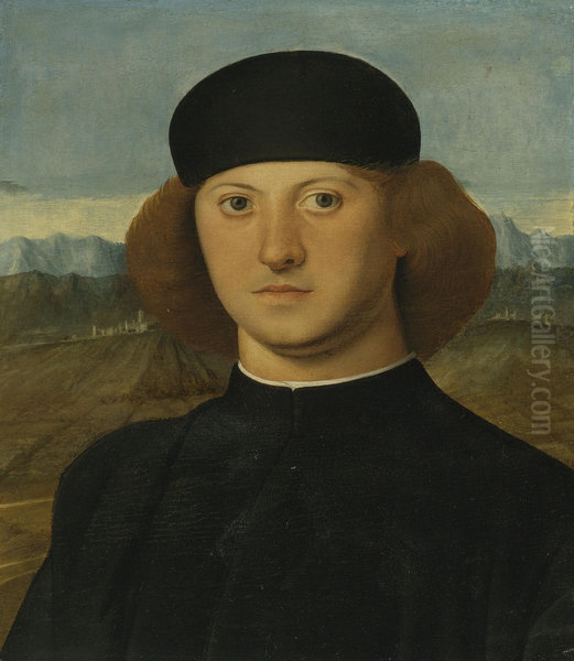 PORTRAIT OF A YOUNG MAN, THOUGHT TO BE ALVISE DE FRANCESCHI - view 1