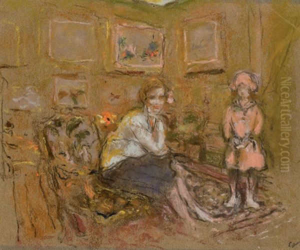 Madame Gaston Levy et sa fille - view 1