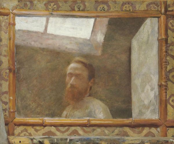 Autoportrait au miroir de bambou - view 1