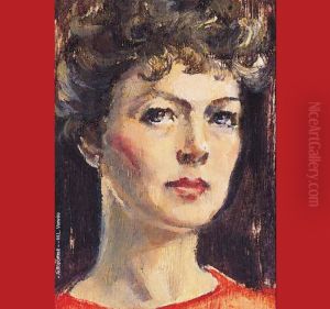 Self-portrait of Marie-Louise Verwee-Eichenberger