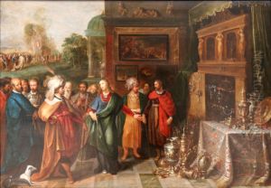 L'histoire de Cresus et de Solon by Frans Francken the Younger