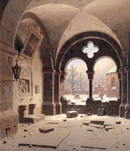 Dilapidated Chapel by Carl Hasenpflug
