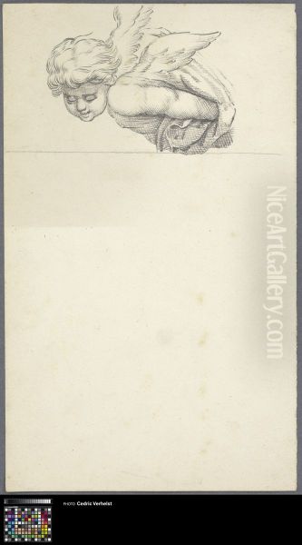 Cupid in half-figure - view 1