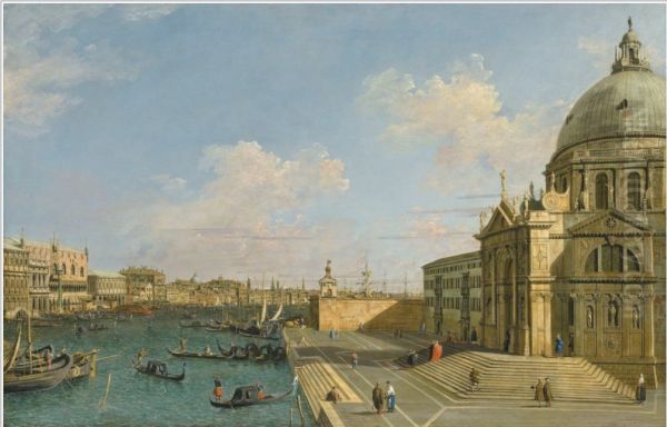 View from the Grand Canal with the Santa Maria della Salute - view 1