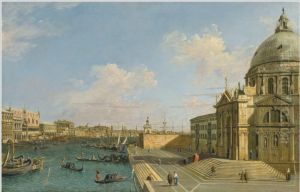 View from the Grand Canal with the Santa Maria della Salute